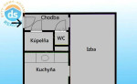 Na predaj byt 1 1, 33m2, Trenčín - Juh - Kyjevská ul. – fotka 3